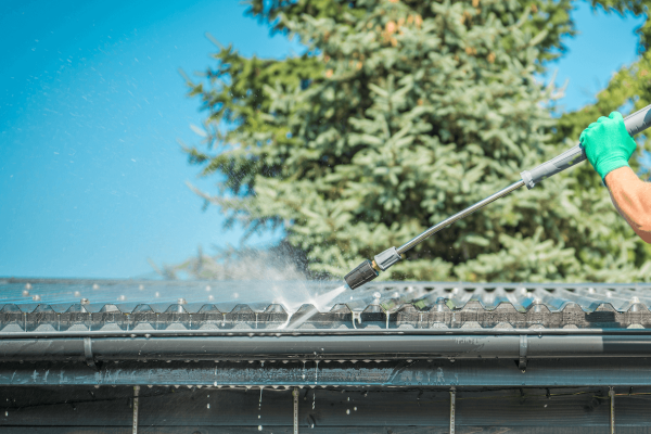 gutter cleaning in Frisco, TX